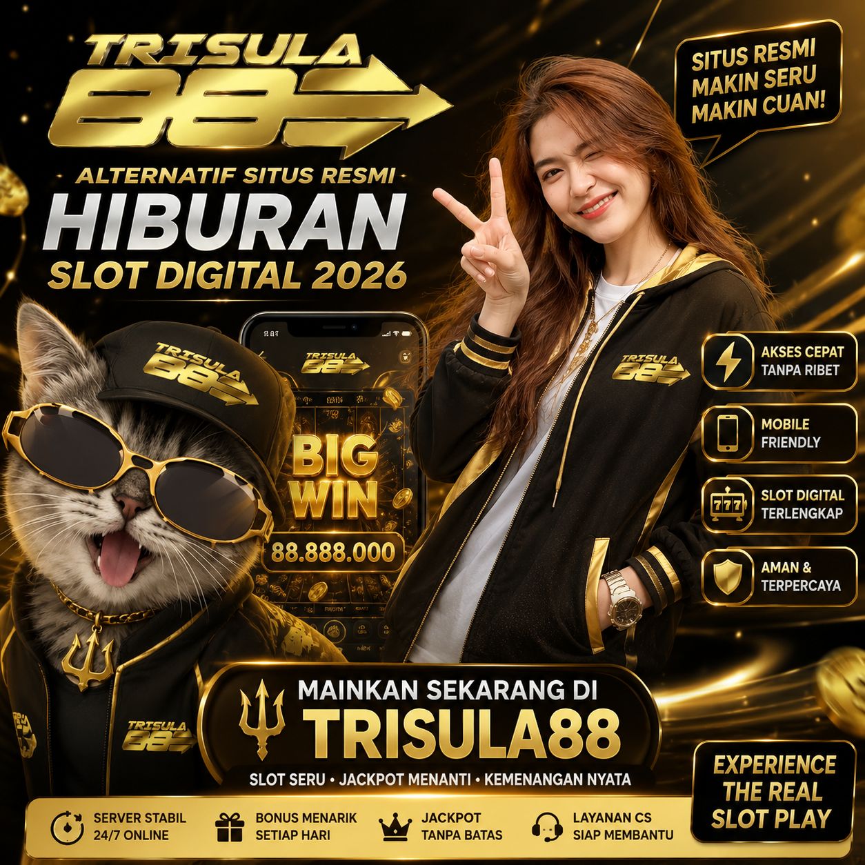 TRISULA88 Alternatif Situs Resmi Hiburan Slot Digital 2026